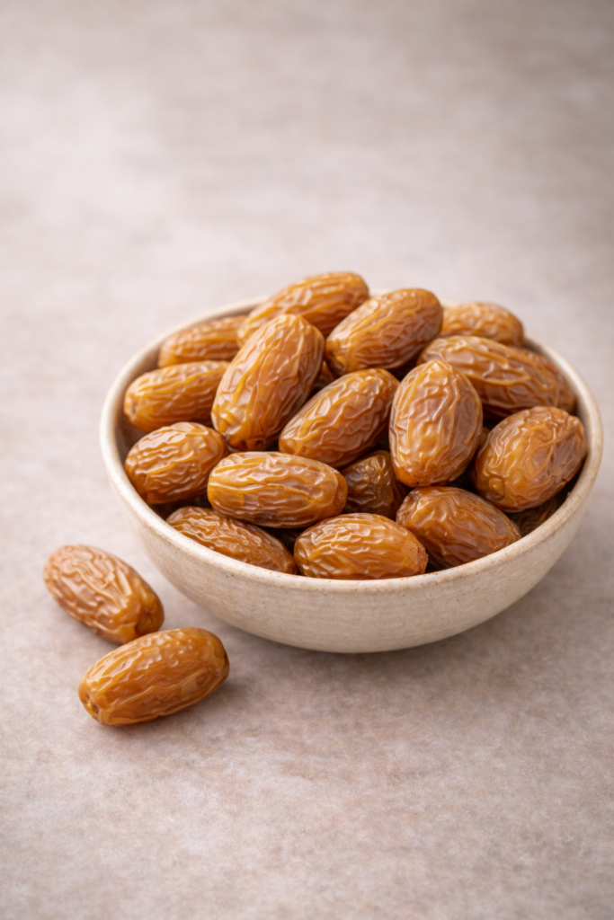 Deglet Nour Datteln – helle Datteln mit feiner Süße und festem Fruchtfleisch